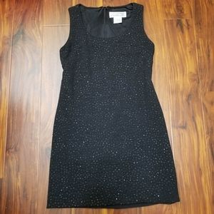 Jessica Howard Women's Back Rhinestone Evening Sheath Dress Sleeveless Size 4